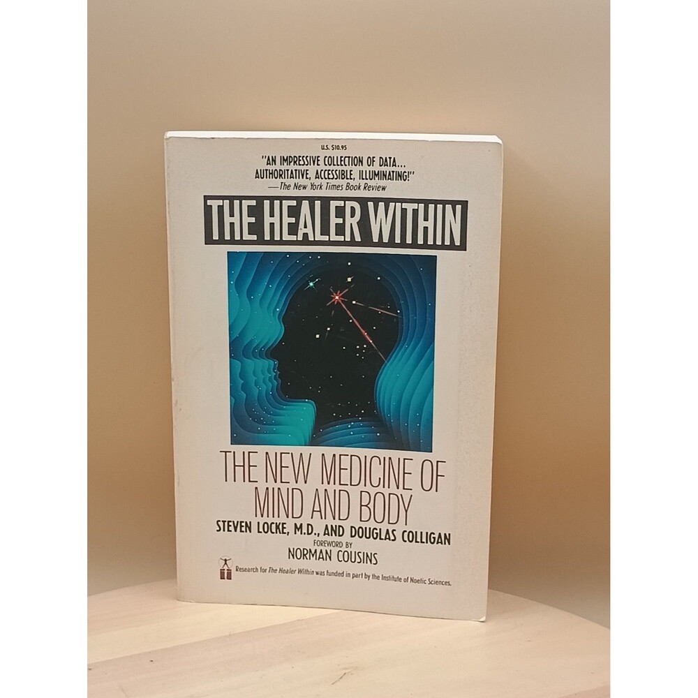 The Healer Within Locke & Colligan 1986 Paperback Mind Body Book 1st Edition